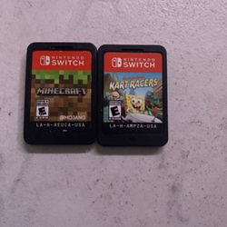 Minecraft And SpongeBob Nintendo Switch