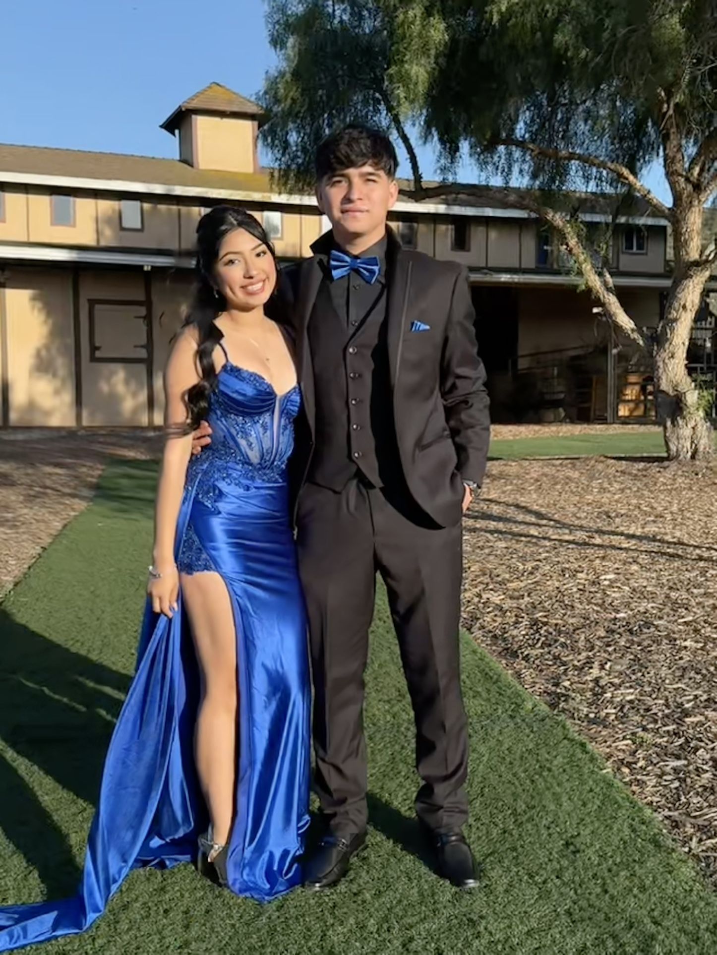 Blue Prom Dress