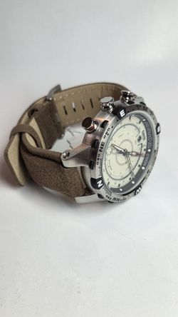 Timex Expedition T2N721 Compass Tide Temperature 100M Brown Strap Watch