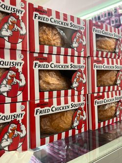Jumbo Fried Chicken Squishy Toy