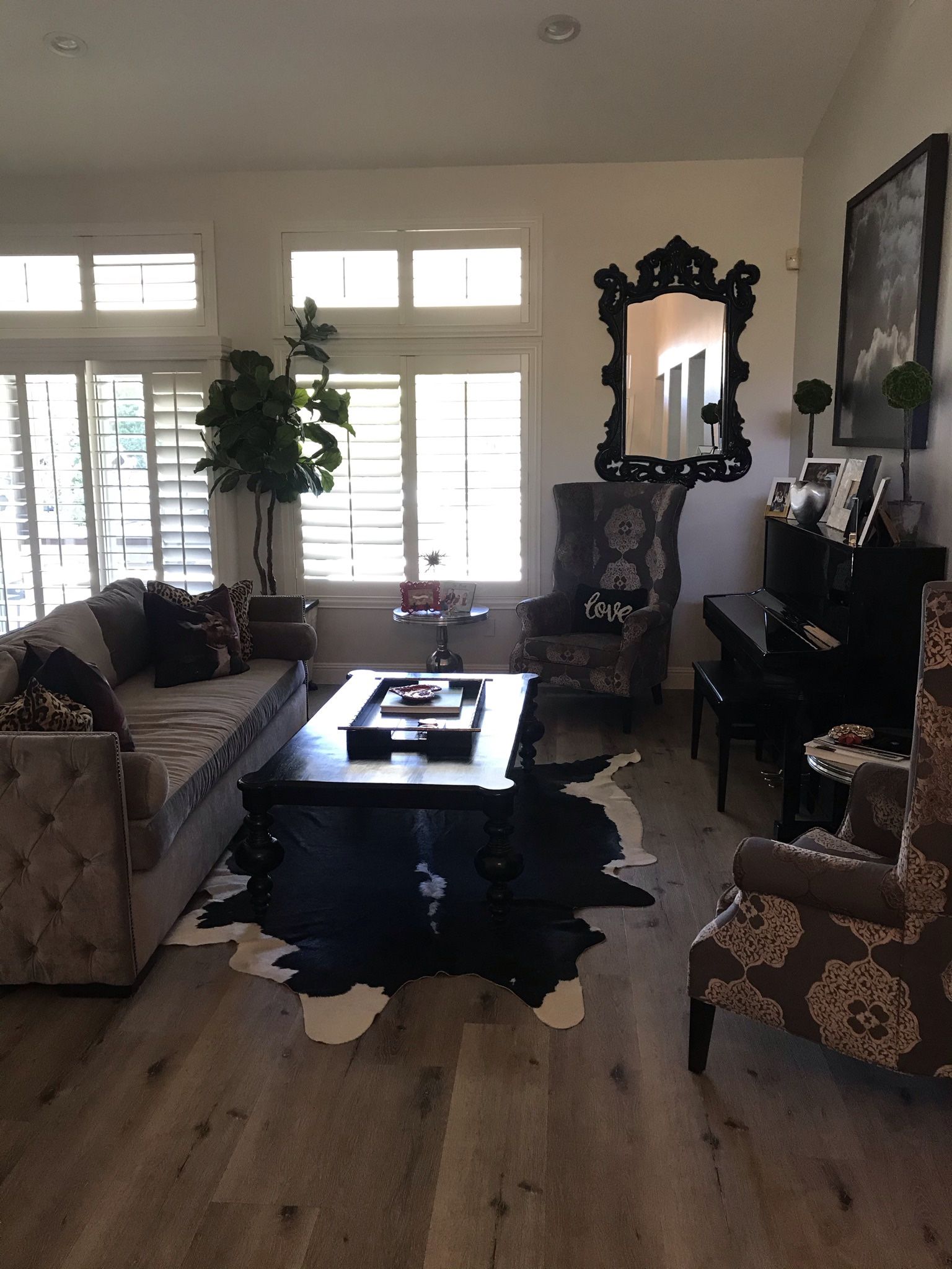 Coffee Table, Designer, Black, Wood