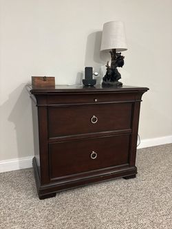 Dark wood bedroom furniture