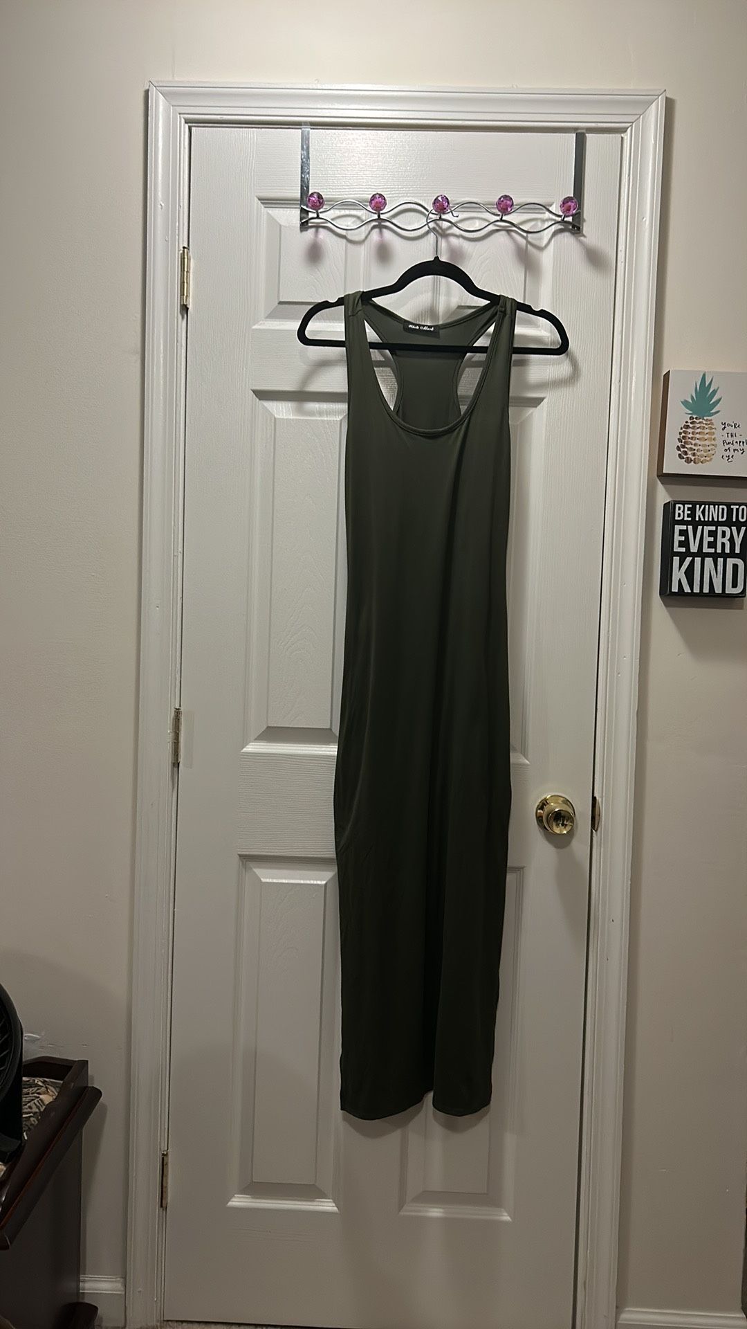 Olive Green Maxi Dress