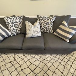 2 Piece Sofa Set With Pillows 