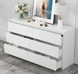 White 51 -in W Standard dresser