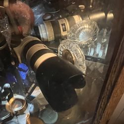 Canon EF 100-400mm f/4.5-5.6L IS USM telephoto zoom lens.