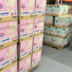 Japanese Diapers Moony And Merris All Sizes 