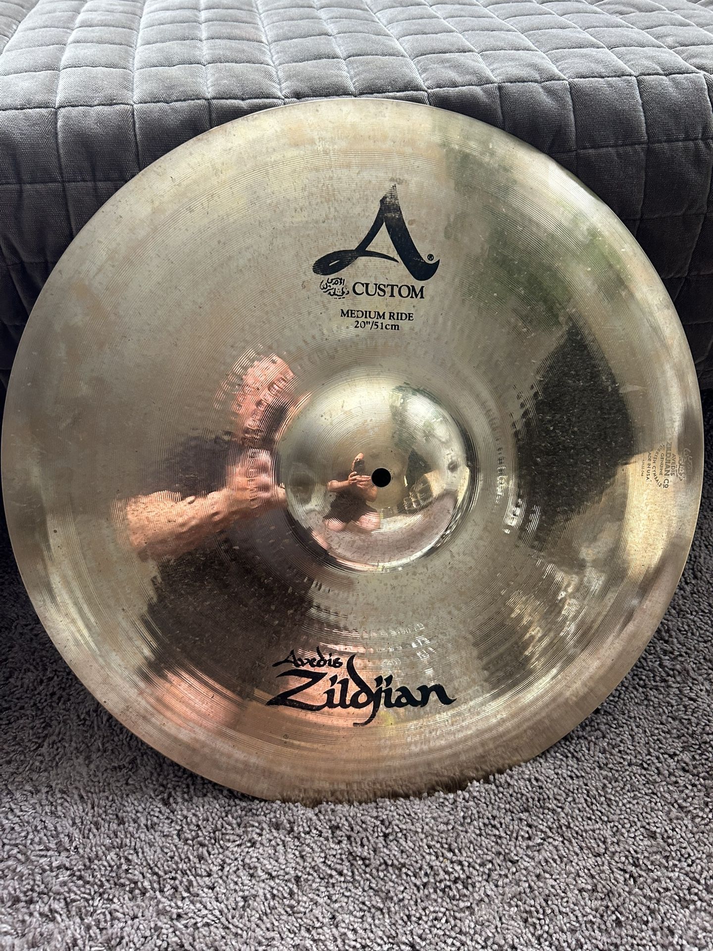 Zildjian A Custom Medium Ride Cymbal 20”