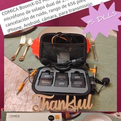 
📢 For Sale: Comica BoomX-D D2 Wireless Microphone System 🎤