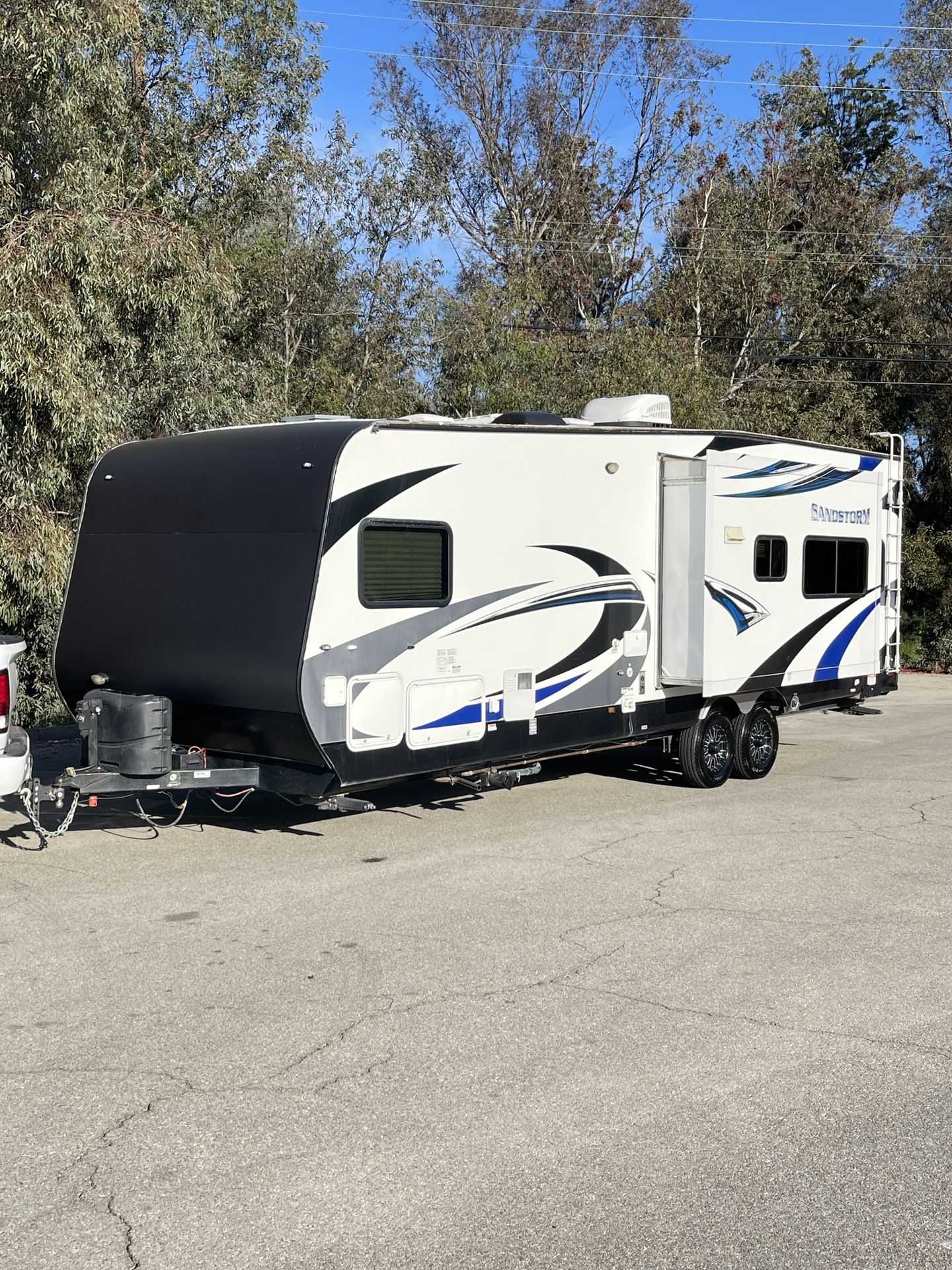 Toy Hauler 17 Ft Garage With Solar on Roof and Generator for Sale in