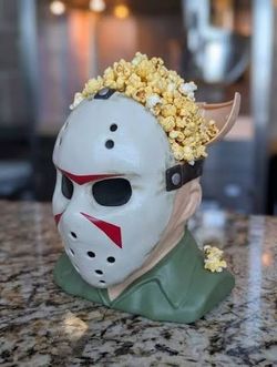 Jason Halloween popcorn bucket
