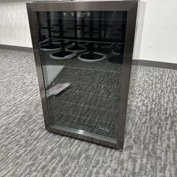 Antarctic Star Beverage 4.4Cu.Ft Refrigerator Cooler -145 Can Mini Fridge Glass Door for Soda Beer or Wine, Small Drink Dispenser, for Home Office or 