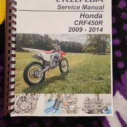 2009-2014 HONDA CRF450R service manual