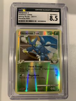 Heracross Lvl 51 Rising Rivals Reverse Holo
