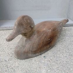 Vintage Duck Hunting Decoy Solid Wood