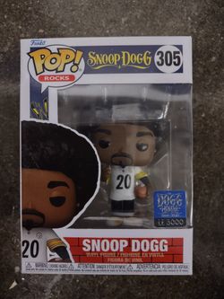 Snoop Dogg in White Steelers Jersey Pop! Vinyl Figure #305