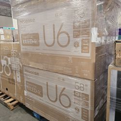 Hisense 58” ULED U6 4K Smart Tv