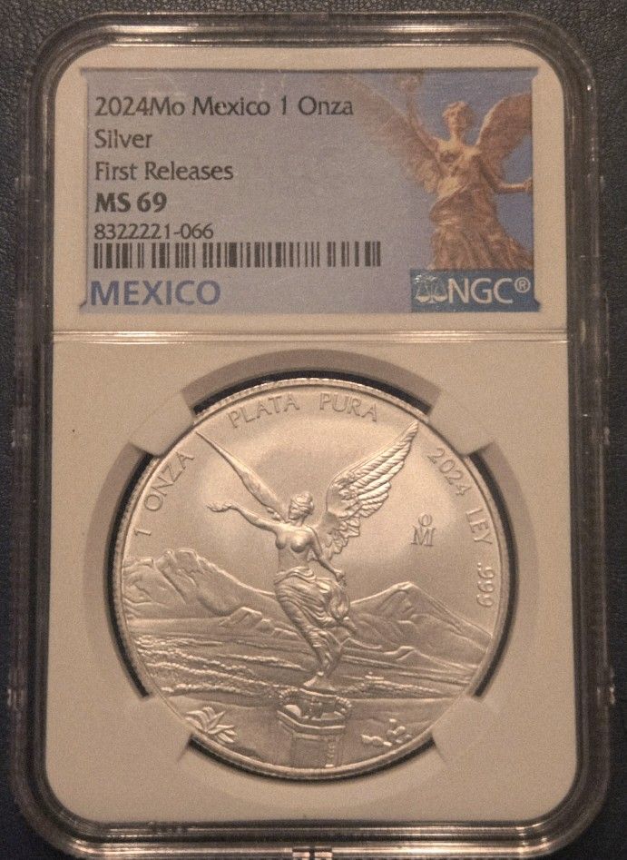 2024 Mexican Libertad 1 Ounce .999 Pure Silver Coin