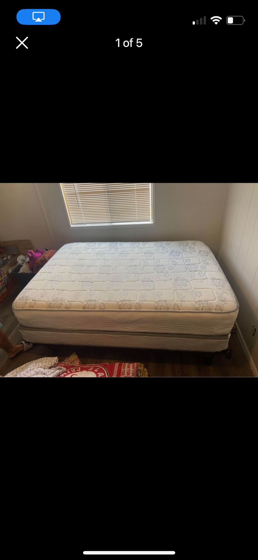 Full Mattress, Box Spring, Frame