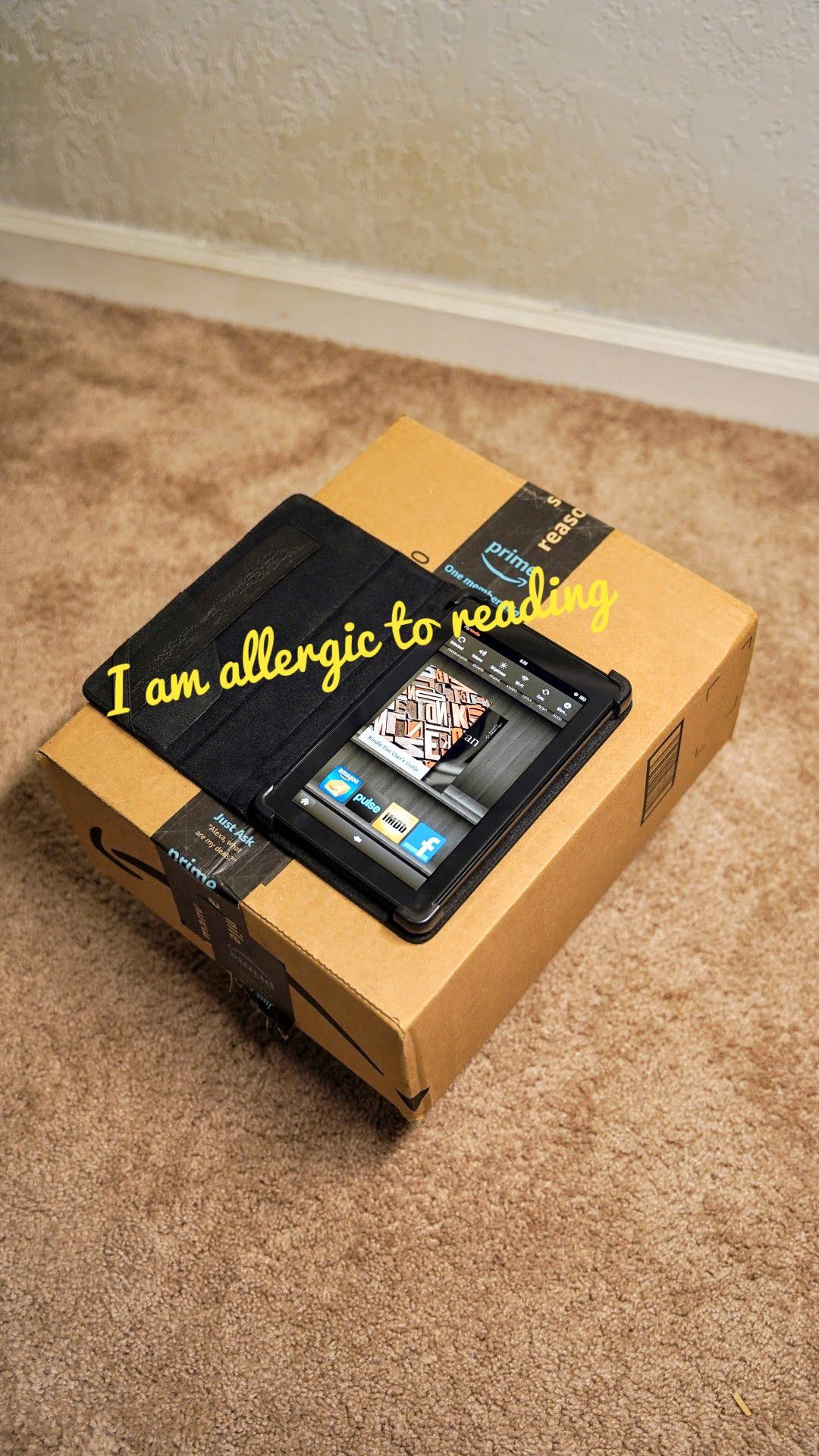 Amazon Kindle Reading Apparatus