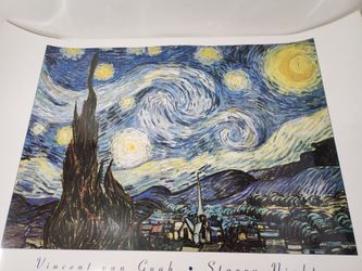 The Starry Night by Vincent Van Gogh