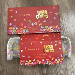 Morphe Lucky Charms Makeup Palette & 6 Piece Brushes Limited Edition 