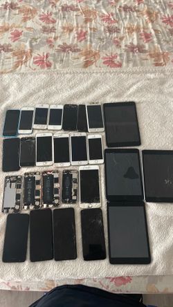 iPhones airpads Apple Watches lot