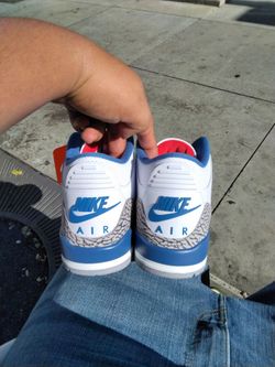 True blue 3s