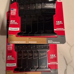 Milwaukee 49-25-1140 Oscillating Wood Plus  Multi-Tool Blade Kit - 5-Pack