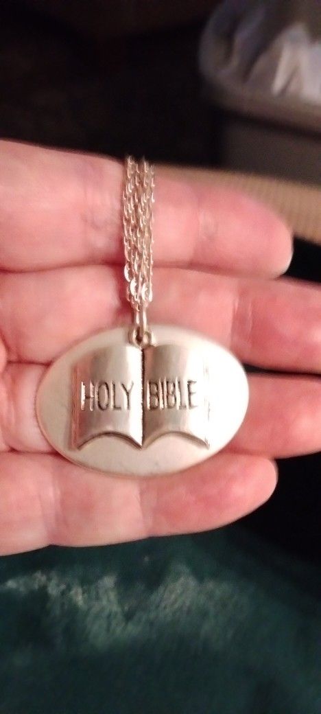 Pendant With Holy Bible