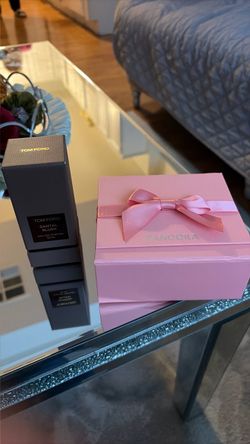 Tom Ford Perfume Empty box And Pandora Earing