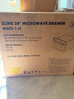 ZLINE 24" Microwave Drawer MWD-1-H