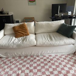 World Market Brynn Feather Filled Sofa