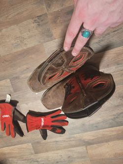 Double - H Size 12 D steel Toe Boots