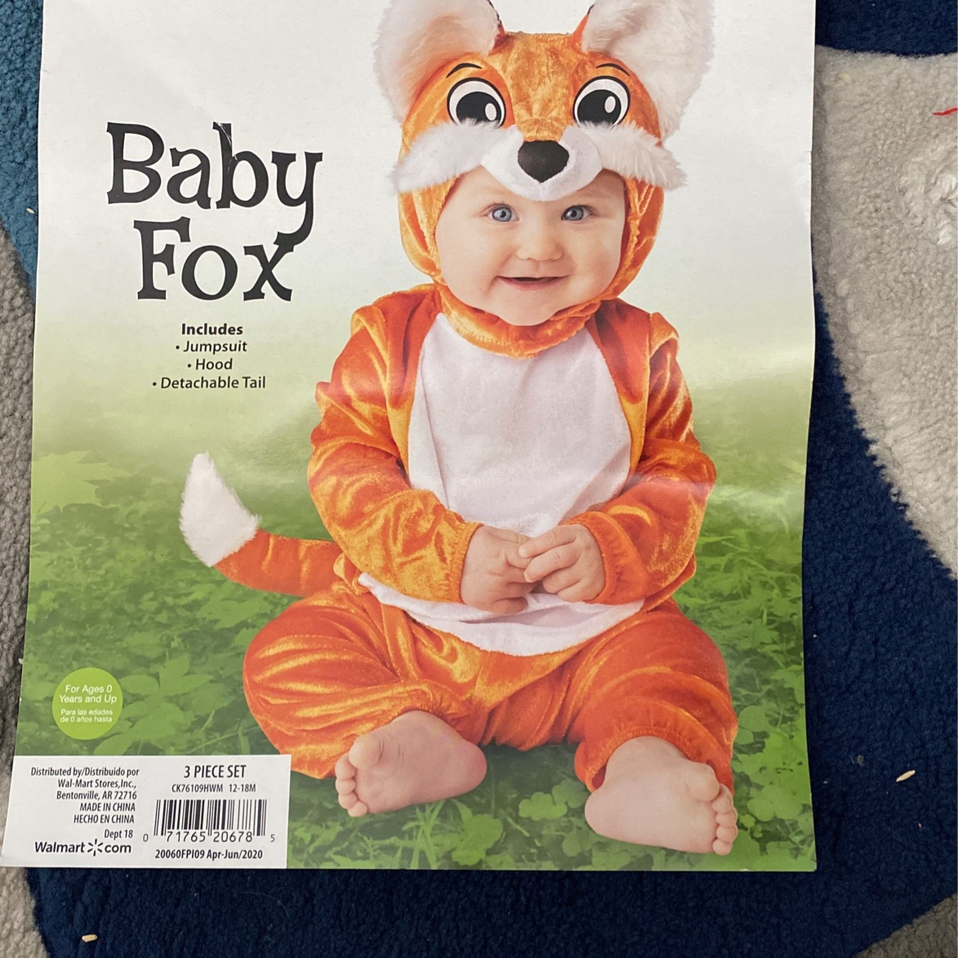 Baby Fox Halloween Costume