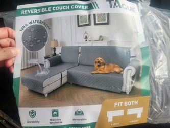 Gray Couch cover , new