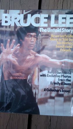 Bruce Lee magazine collector edition 70 pages sealed in original packaging never opened