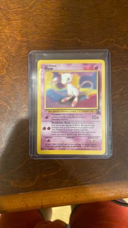 Mew Promo card