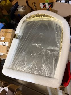 Gold Ornate Wall Mirror – 35” x 24” – Open Box