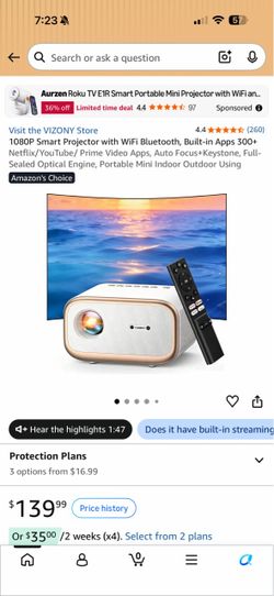 E1 PRO SMART PROJECTOR