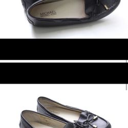 Black Michael Kors Flats Loafers 7.5
