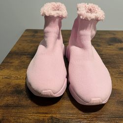 Pink Balenciaga Sock Sneakers (Size 39 / Women’s 9)