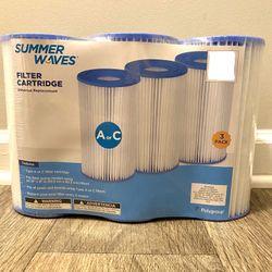 A or C Pool Filters 
