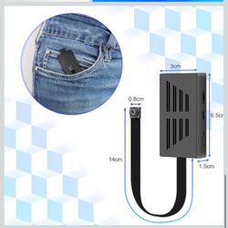 64GB Mini Video Camera,1080P Portable Nanny Video Recorder with Motion Detection for Home, Office and Outdoor Security Camera（Not WiFi Funtion）