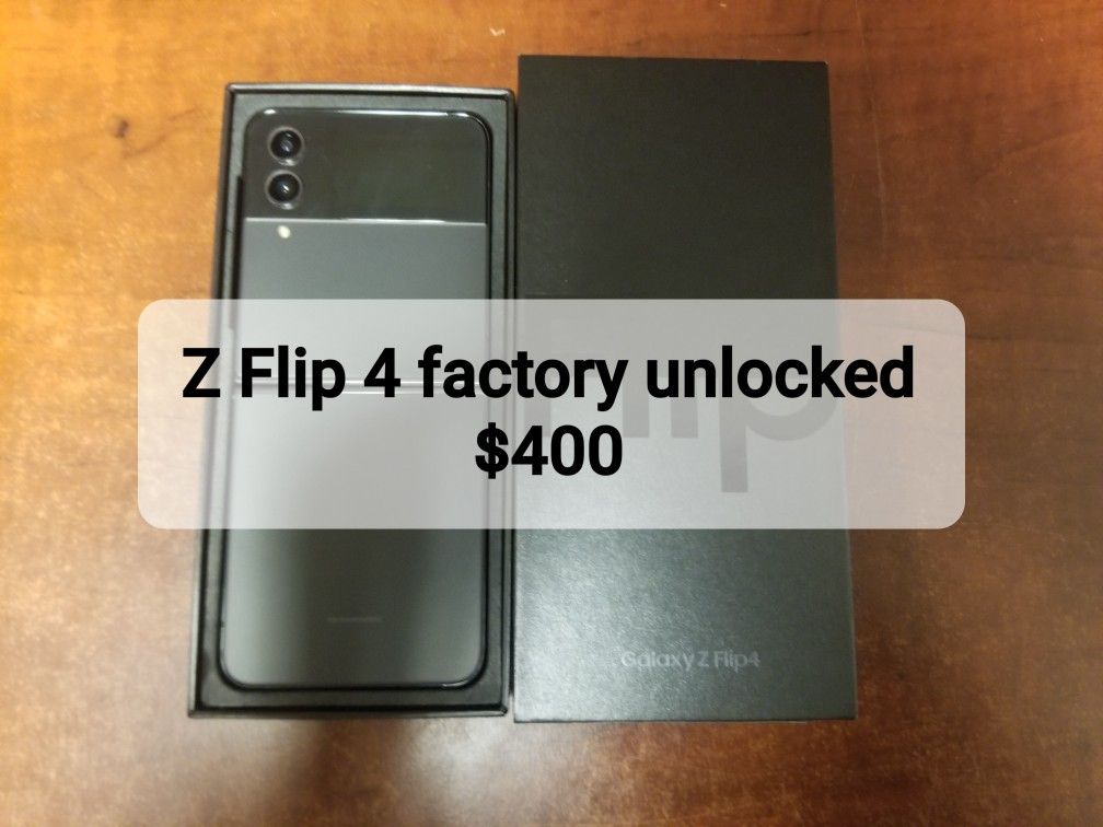 Z Flip 4 Factory unlocked 