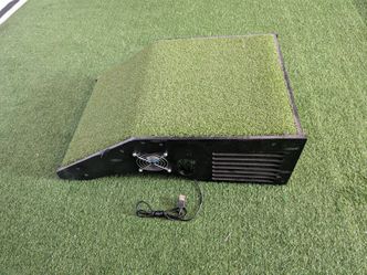 Golf Simulator Projector Cover Enclosure with Turf  Heavy Duty Floor Mounted