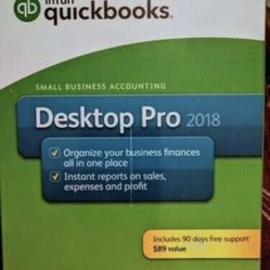 Quickbooks Desktop Pro 2018 Delivery 