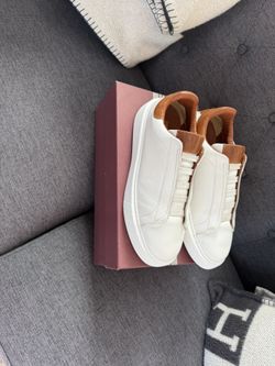 BrunoMagli White Tennis Shoes