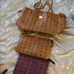Authentic MCM Purse and Hand Wallet