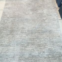 Brand New 5x7 Light Grey Heather Area Rug Plush 